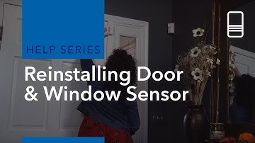 Reinstalling a Door & Window Sensor