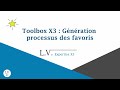 Toolbox x3  gnration processus des favoris