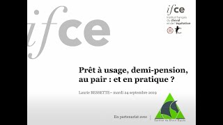 Pret a usage demi pension au pair et en pratique - Laurie Bessette