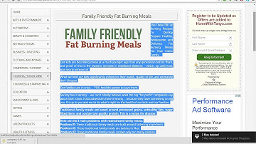 Complete Step by Step "Link Posting" Blogging Site Set Up PART 2