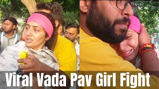 Viral Vada Pav Girl Chandrika Fight | Bhukha bhalu