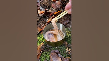 Survival Skills: Fire Starter and Torch for Extreme Conditions. #survival #camping #lifehacks