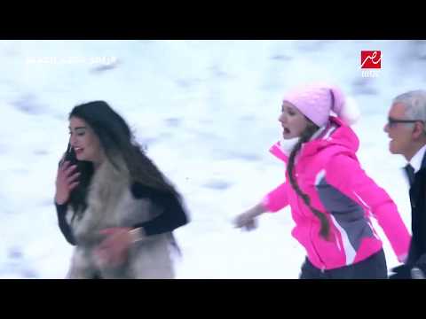 رامز تحت الصفر ياسمين صبري تواجه موقف مرعب أمام دب رامز جلال في روسيا