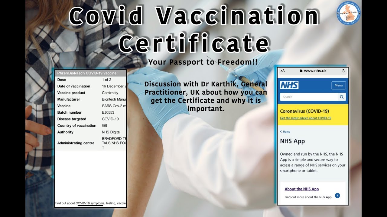 Covid Vaccination Certificate