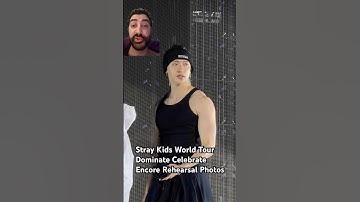 Stray Kids World Tour Dominate Celebrate Rehearsal Photos #straykids #bangchan #felix #hyunjin #kpop