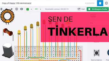 Elektronik Tasarım ve Simülasyon Programları #PART1: Tinkercad İle Elektronik Devre Kurulumu