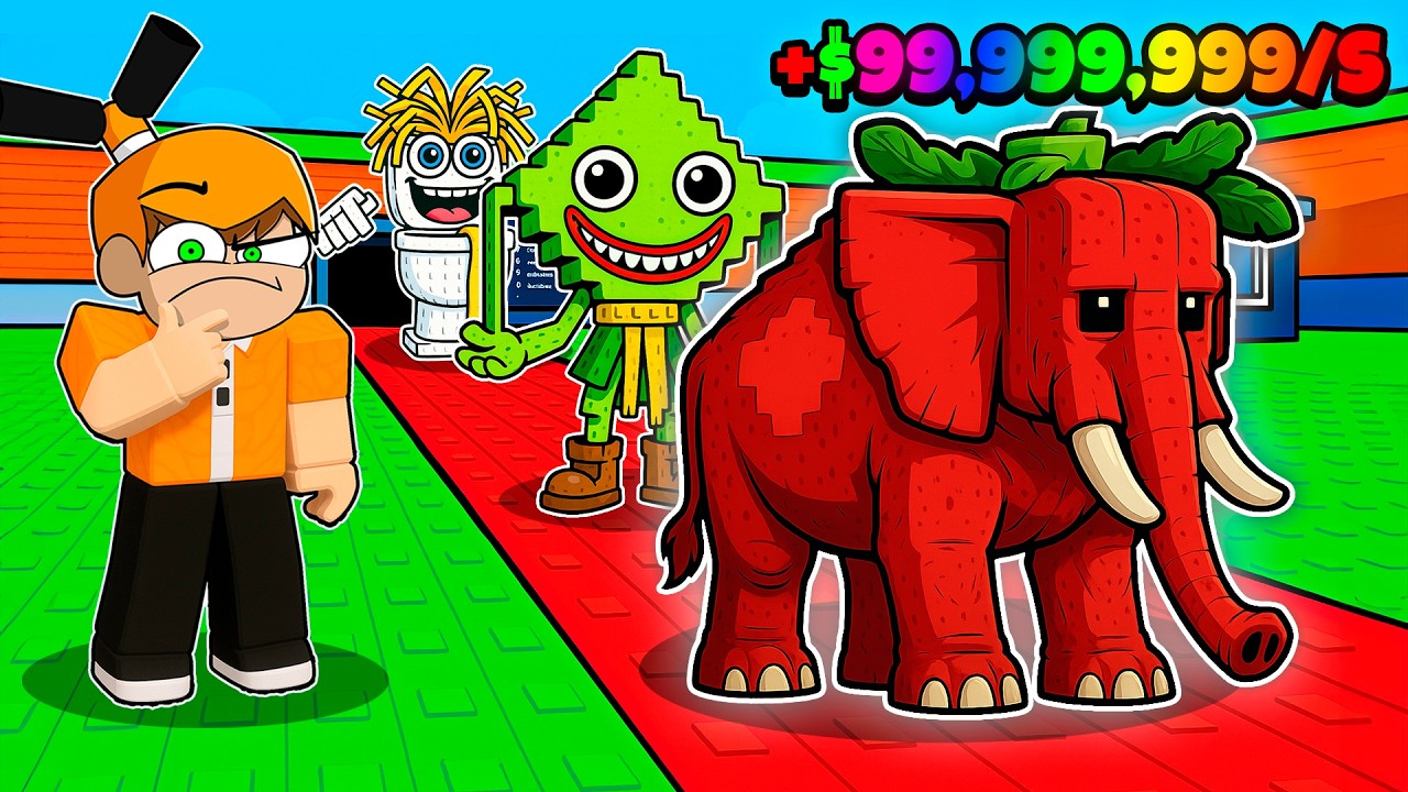 ¡ROBÉ los NUEVOS BRAINROTS SECRETOS con SUERTE de ADMIN en Roblox! 💀⚡