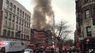 East Village Inferno (raw footage)