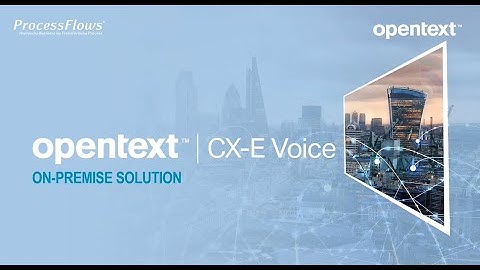 Simplify call processing with OpenText CX E Automated Attendant – Webinar