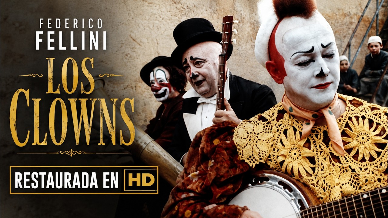Los Clowns (1970) | Federico Fellini #federicofellini #fellini