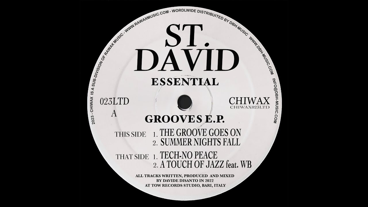 ST. DAVID - THE GROOVE GOES ON [CHIWAX023LTD]
