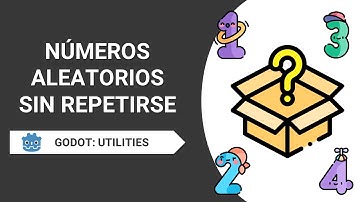 Godot 4 Crear Números aleatorios sin repetirse | Curso Utilities Para Godot 4
