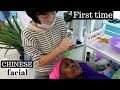 Black Girl Gets Facial Done In China. Surprise