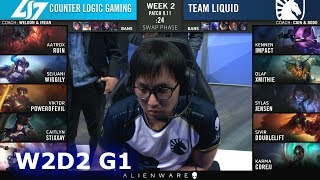 CLG vs TL | Week 2 Day 2 S9 LCS Summer 2019 | CLG vs Team Liquid W2D2