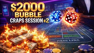 Download Lagu Making Expensive Mistakes on High Limit Bubble Craps! $2,000 Session MP3