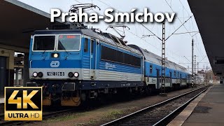 Vlaky ve stanici PrahaSmíchov | 2.2. 2024