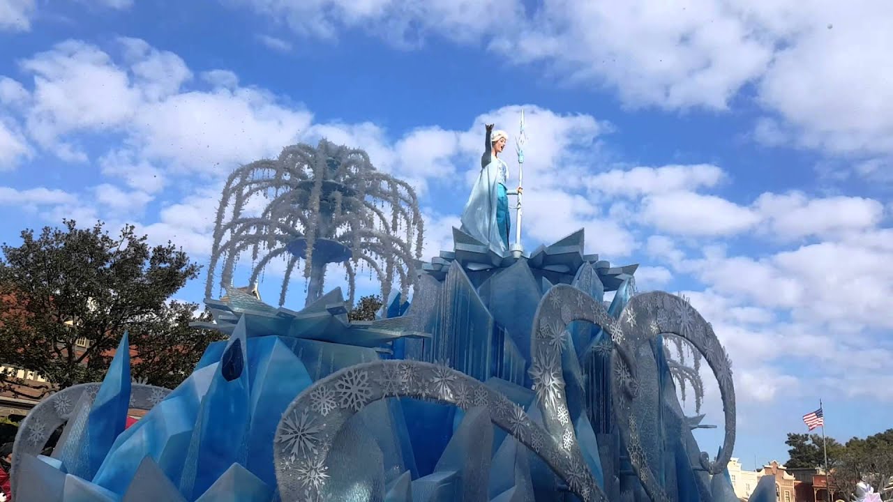 迪士尼樂園~夢幻冰雪大遊行