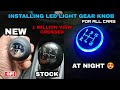 INSTALLING LED GEAR KNOB IN MY MODIFIED CAR || PREMIUM FEEL & LOOK GEAR KNOB || COMPLETE WIRING ||