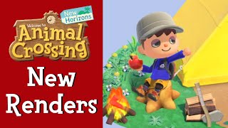 New Renders for Animal Crossing New Horizons