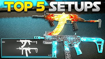 NEW TOP 5 *BROKEN* SMG META LOADOUTS in WARZONE! (Warzone Meta Loadouts) BO6