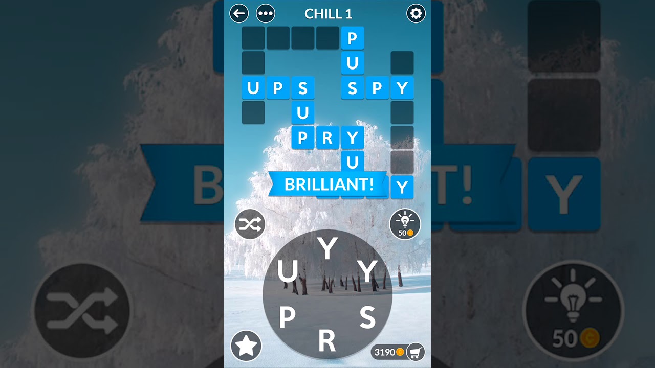 Wordscapes Chill 1 | Wordscapes Answers