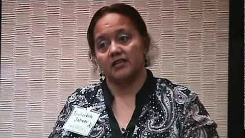 Tauheedah Jabaar speaking at the MAG training in Phoenix 2011