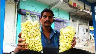 How to Make Popcorn?| Most Popular Snack Item | Rajahmundry Street Food | Popcorn Making Video screenshot 4