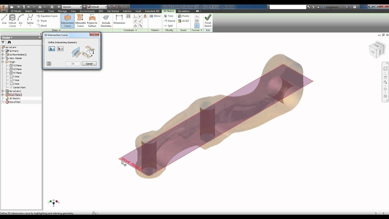 ADSK Inventor Project Surface - YouTube