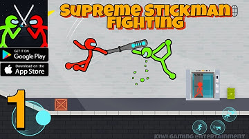 Supreme Stickman Fighting: Stick Fight Gameplay Walkthrough Android,ios part 1