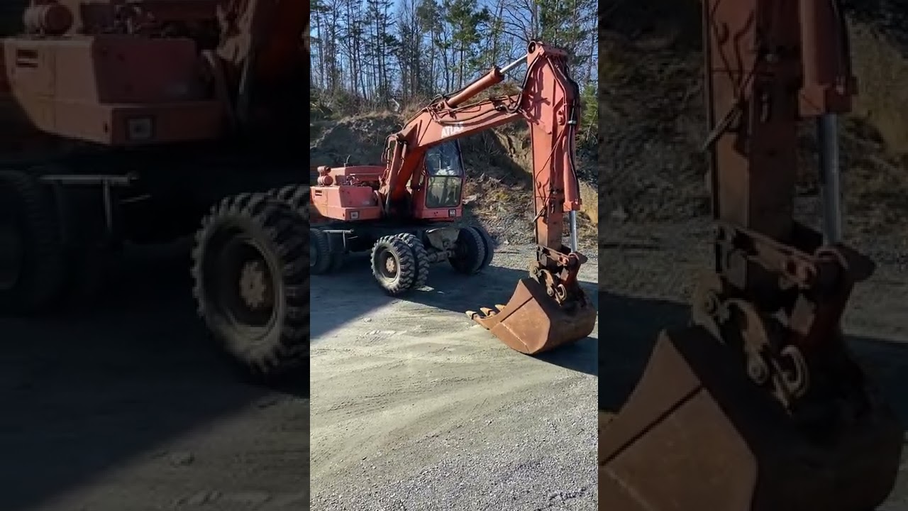 Hjulgrävare Atlas 1302E