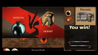 Lol😂After beating HERMIT......Shadow take over his weapon☠️ screenshot 3