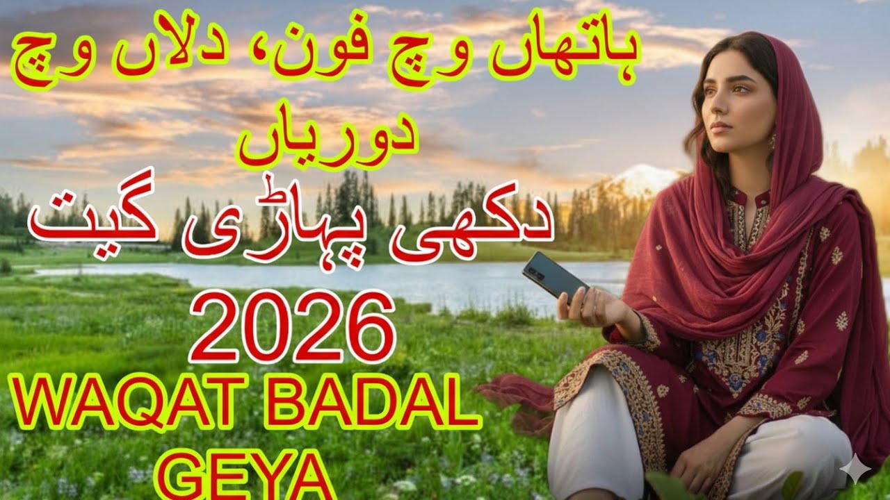 Waqt Badal Gaya || Lyrics Ta Choudhary || New Dukhi Pahari Song 2026 ||  Pahari Song || Gojri Song