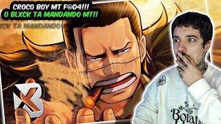 Blxck Ta Sinistro Reagindo Ao Blxck - Mr. 0 Crocodile React Naireact