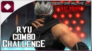 DOA5LR: Ryu Combo Challenge (1080p60FPS)