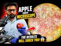 Apple under microscope #food #science #trending #viral #apple #microscope #experiment #viralvideo