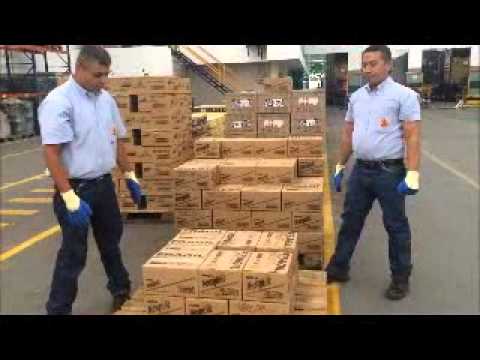 Video: ¿Cómo se apilan palés con cajas de diferentes tamaños?
