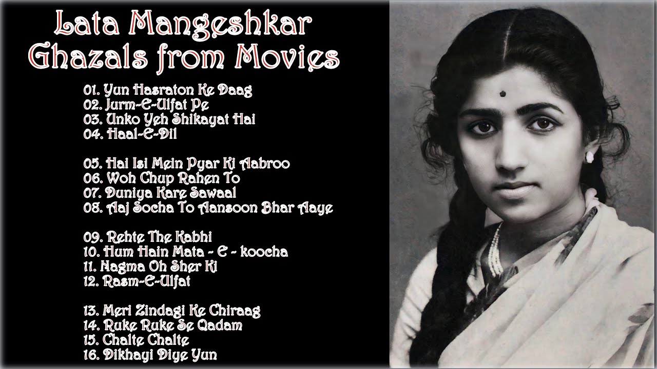 lata-mangeshkar-soulful-ghazals-from-films-50-s-60-s-70-s-80