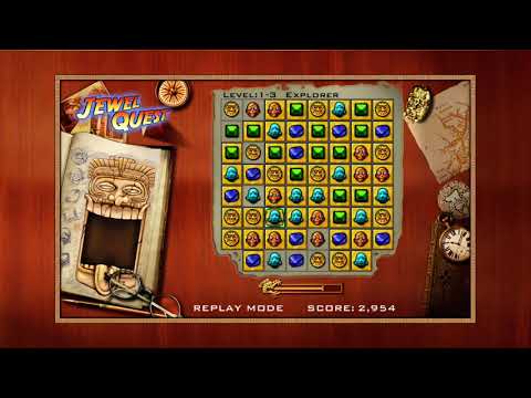 JEWEL QUEST Replay Mode Rank Explorer Level 1 3 Score 9773 Points 29 04 21