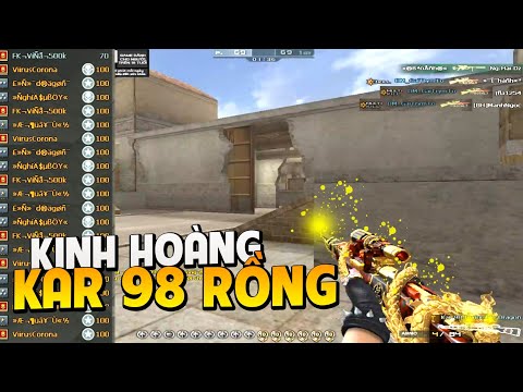 Kar 98 Rồng Hoàng Gia kinh hoàng thế nào - Trung Tô Sniper đấu đơn đột kích ✔