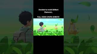 No shiny charm, full odds shiny!! #pokemon #shinypokemon #shorts