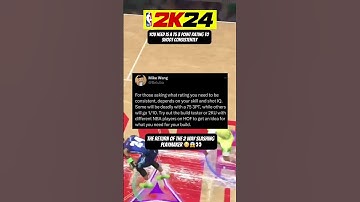 Nba 2k24 The Return of the 2 way slashing playmaker 😳😱👀 #nba2k24 #2k24 #nba2k24news