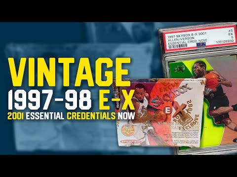 VINTAGE 1997-98 E-X 2001 Essential Credentials Now | Best Vintage 