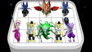 Merge Dragon Fight VS Merge Monsters Battle 100Doors (P3) Gameplay Max Level