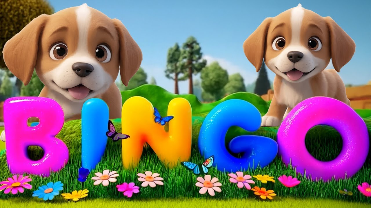 Bingo + More Nursery Rhymes & Kids Songs - Giggles - YouTube