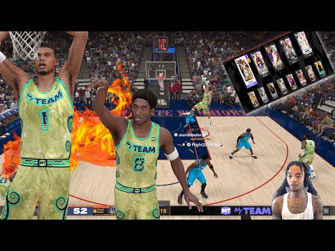 FlightReacts RETURNS to 2K24 W/ NEW $13k NBA team & thought things would be sweet...
