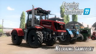 FS22 / Relaxing Gameplay / Map Sosnovka / Fertilization, first mowing