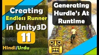 Unity3d Endless runner in Hindi (Generating Hurdles at runtime) [ 11 ]