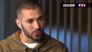 Parodie de l'interview de Karim Benzema sur TF1 à propos de la sextape de Valbuena