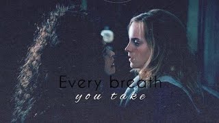 Bellatrix & Hermione | bellamione || every breath you take