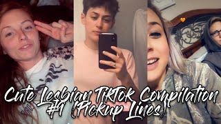 ️‍️️Cute Lesbian TikTok Compilation #9 (Pickup Lines) ️️️‍